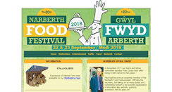 Desktop Screenshot of narberthfoodfestival.com